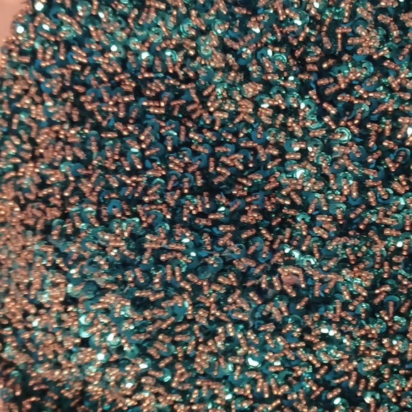 DALIA, BEAUTIFUL CINDERELLA TYPE DRESS, LOTS OF BEADING, LOTS OF LAYERING. - Picture 9 of 12